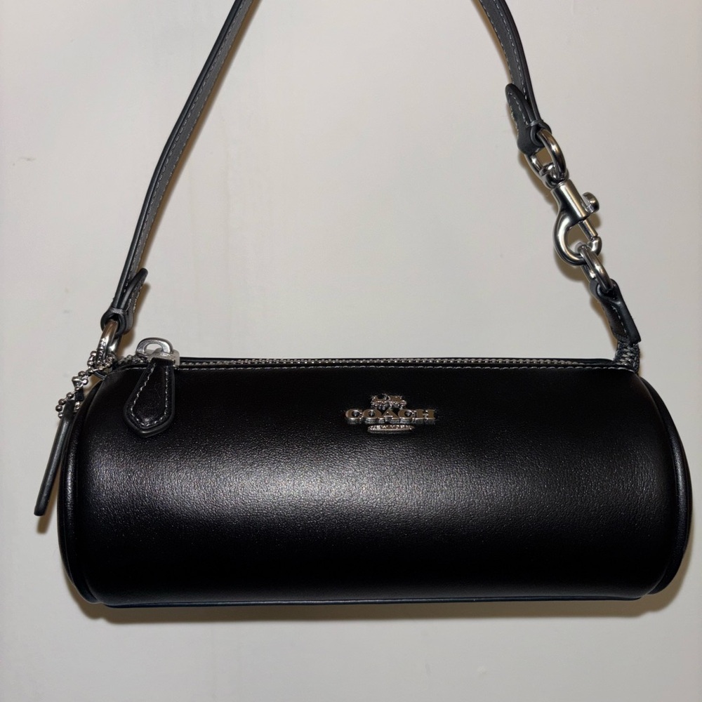 Coach Black Leather Wristlet - Picture 4 of 5